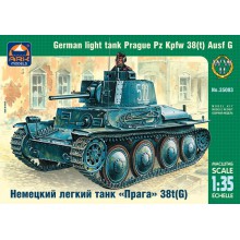 35003 ARK-models Немецкий лёгкий танк Прага Pz.Kpfw.38(t) Ausf.G, 1/35