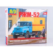 1213KIT AVD models Сборная модель Ремонтно жилищная мастерская РЖМ 52 (4333), 1/43