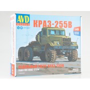 1346AVD AVD models Сборная модель КРАЗ-255В cедельный тягач , 1/43