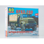 1347AVD AVD models Сборная модель КРАЗ-260 бортовой (поздний), 1/43