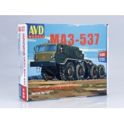 1353AVD AVD models Сборная модель Седельный тягач МАЗ-537, 1/43