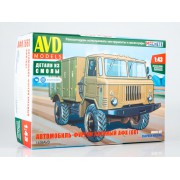 1439AVD AVD models Сборная модель Автомобиль-фургон хлебный АФХ (66), 1/43