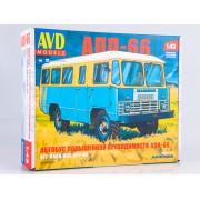 4019AVD AVD models Сборная модель Автобус повышенной проходимости АПП-66, 1/43