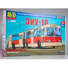 4024AVD AVD models Сборная модель ЗиУ-10 (ЗиУ-683) троллейбус, 1/43