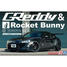 06187 Aoshima Toyota 86 '12 GReddy&Rocket Bunny Volk Racing Ver., 1/24