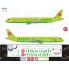 321-004 Ascensio Декаль на Airbus A321 S7 Airlines, 1/144