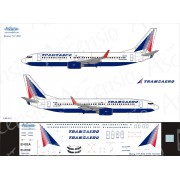 738-001 Ascensio Декаль на Boeing 737-800 Трансаэро, 1/144