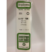 231 Evergreen Трубка пластиковая 8,7 мм, 2 шт/уп.