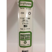 234 Evergreen Трубка пластиковая 11,1 мм, 2 шт/уп