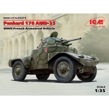 35373 ICM Panhard 178 AMD-35, Французский бронеавтомобиль 2 МВ , 1/35