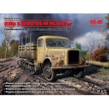 35453 ICM KHD S3000/SS M Maultier Германский полугусеничный грузовой автомобиль ІІ МВ 1/35