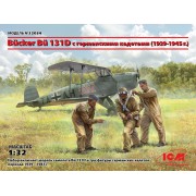 32034 ICM Bücker Bü 131D с германскими кадетами (1939-1945 г.), 1/32