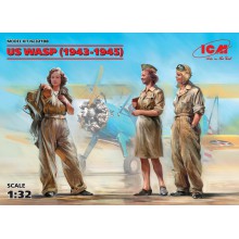 32108 ICM Фигуры, Летчицы на службе ВВС США (1943-1945 г.) (3 фигуры) , 1/32