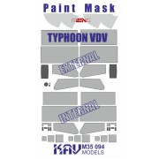 KAV M35 094 KAV-models Окрасочная маска на Тайфун ВДВ К-4386 (Meng), 1/35