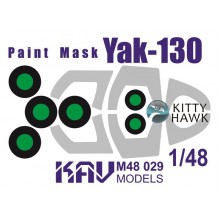 KAV M48 029 KAV-models Окрасочная маска на Яk-130 (Kitty Hawk), 1/48