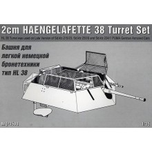 MQ35002 MSD Башня для легкой немецкой бронетехники HL38, 1/35