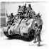 MB35164 Master Box Фигуры, 101-я легкая рота. Американские десантники и британский танкист, Франция, 1944, 1/35