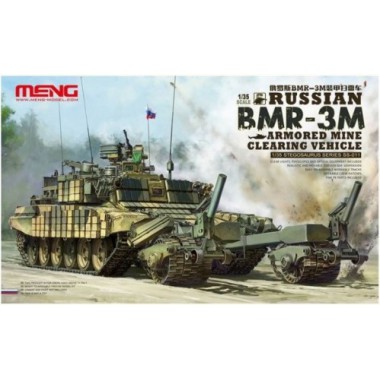 SS-011 MENG Russian BMR-3M Armored Mine Clearing Vehicle, 1/35
