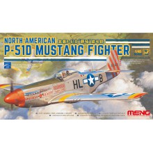 LS-006 Meng North American P-51D Mustang Fighter, 1/48