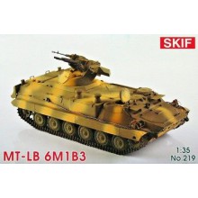 219 SKIF MT-LB 6M1B3 Soviet armored prime-mover, 1/35