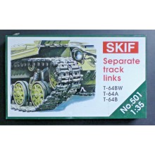 501 SKIF Separate track links T-64A, T-64B, T-64BV, 1/35