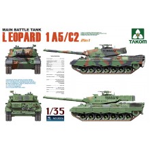 2004 TAKOM Main Battle Tank Leopard 1 A5/C2 (2 in 1), 1/35