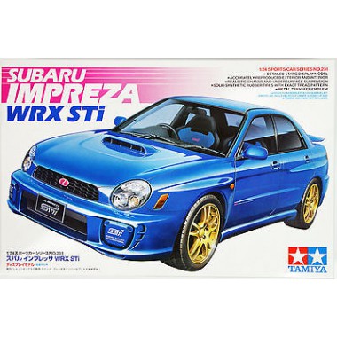 24231 Tamiya Subaru Impreza WRX STi, 1/24
