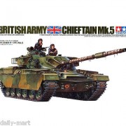 35068 Tamiya Английский танк Chieftain Mk.5 1960г. с 120-мм пушкой и 3 фигурами, 1/35