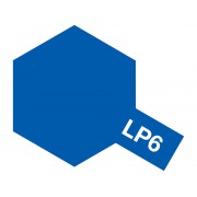 82106 Tamiya LP-6 Pure Blue (Синяя глянцевая), 10 мл