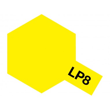 82108 Tamiya LP-8 Pure Yellow (Желтая глянцевая), 10 мл