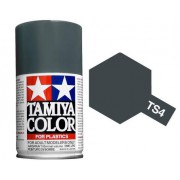 85004 Tamiya TS-4 German Gray (Немецкий серый) краска-спрей, 100 мл.