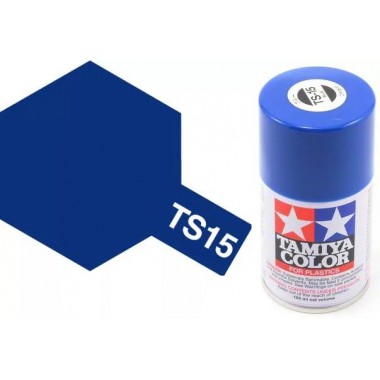 85015 Tamiya TS-15 Blue (Синяя), спрей, 100 мл