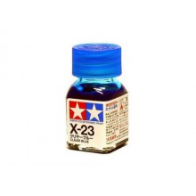 80023 Tamiya X-23 Clear Blue (Прозрачно-синяя) эмаль, глянцевая 10 мл