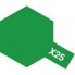 80025 Tamiya Х-25 Clear Green (Прозрачно-зелёная) эмаль, глянцевая 10 мл