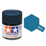 81513 Tamiya X-13 Metallic Blue (Синий металлик) акрил, глянцевая 10 мл