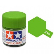 81515 Tamiya -15 Light Green (Светло-зеленая) акрил, глянцевая 10 мл