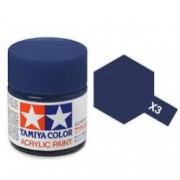 81503 Tamiya краска X-3 Royal Blue (Королевская синяя) акрил, глянцевая 10 мл