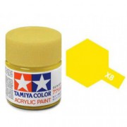 81508 Tamiya X-8 Lemon Yellow (Лимон-желтая) акрил, глянцевая 10 мл