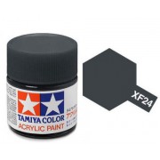 81724 Tamiya краска XF-24 Dark Grey (Темно-серая) акрил матовая 10 мл
