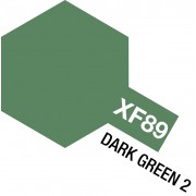 81789 Tamiya XF-89 Dark Green 2 (Темно-зелёная 2) акрил, матовая 10 мл