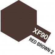 81790 Tamiya XF-90 Red Brown 2 (Красно-коричневая 2) акрил, матовая 10 мл