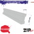 41632 Zipmaket Пластиковый профиль двутавр 1*2 длина 250 мм