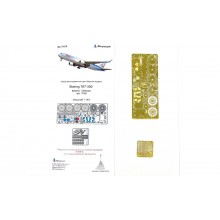 МД 144219 Микродизайн Набор фототравления для модели Boeing 767-300 (Звезда), 1/144